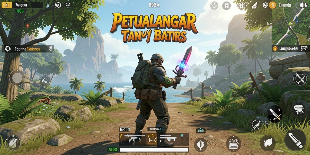 Gameplay seru dalam dunia terbuka yang luas.