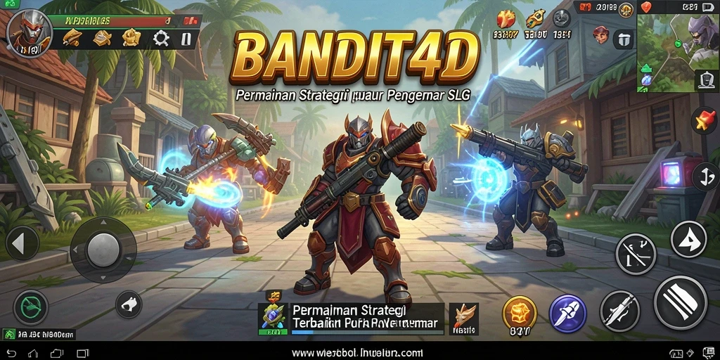Screenshot menampilkan aksi strategis dalam BANDIT4D dengan visual yang menakjubkan.