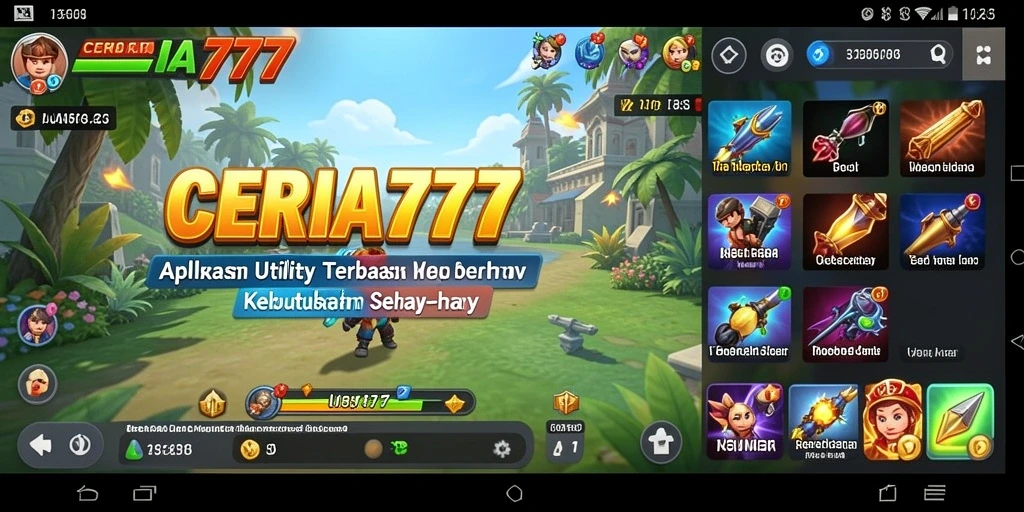 Tampilan menarik dari fitur pengingat CERIA777 untuk memudahkan pengguna.