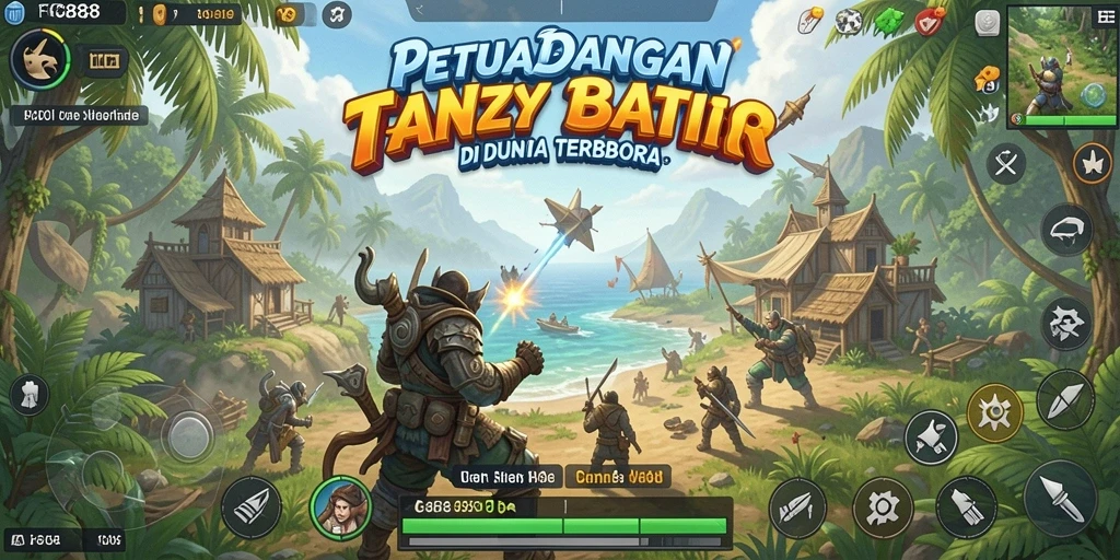 Gameplay FC888 dengan dunia terbuka yang mengagumkan.