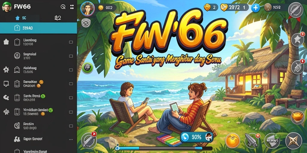 Tangkapan layar dari gameplay yang seru dan menghibur di FW66.