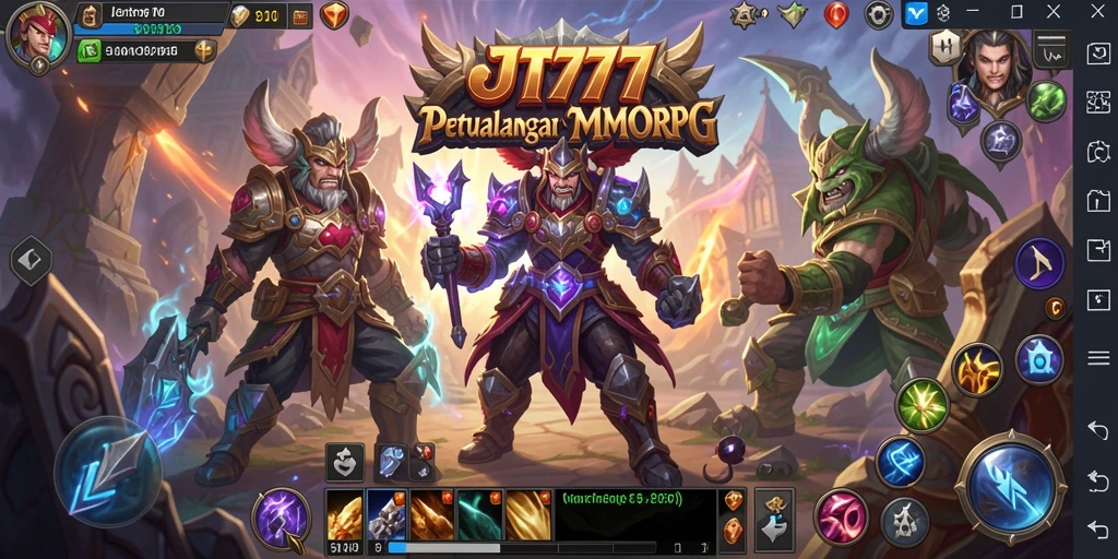 Tampilan menawan dari gameplay JT777 yang mengasyikkan.