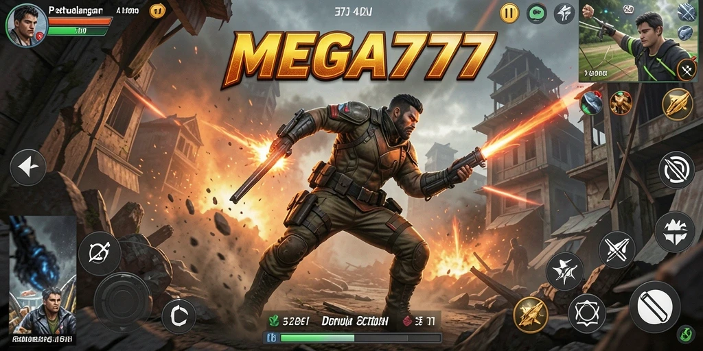 Gameplay seru MEGA777 menunjukkan aksi yang mendebarkan dan grafis menawan.
