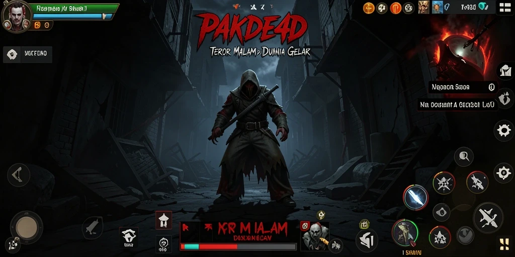 Gambaran gameplay menakutkan dari PAKDE4D yang membuat jantung berdegup.