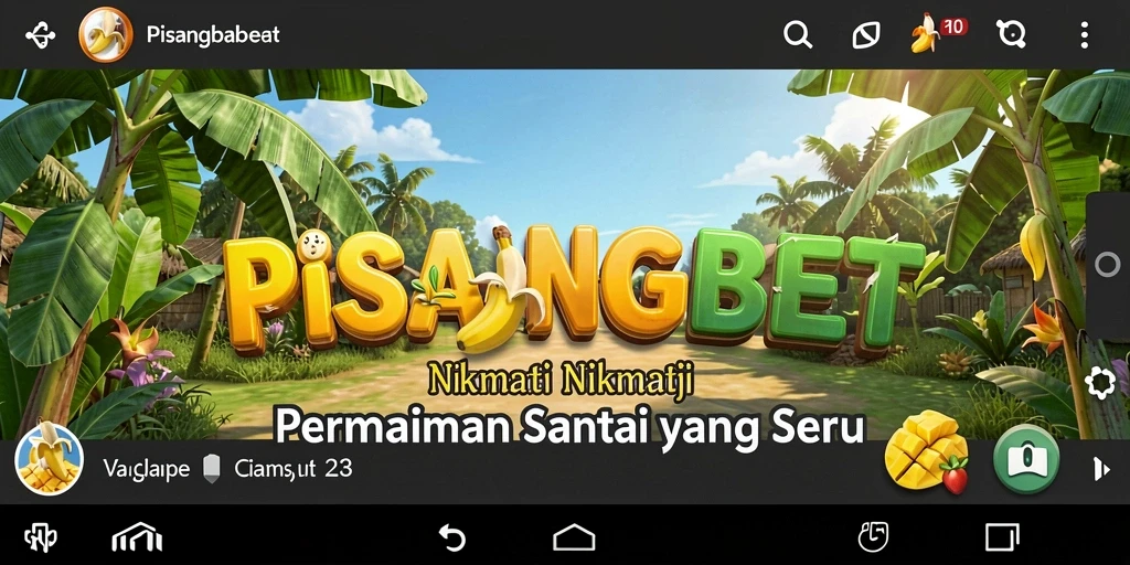 Tangkapan layar utama PISANGBET menampilkan gameplay yang penuh warna dan menyenangkan.