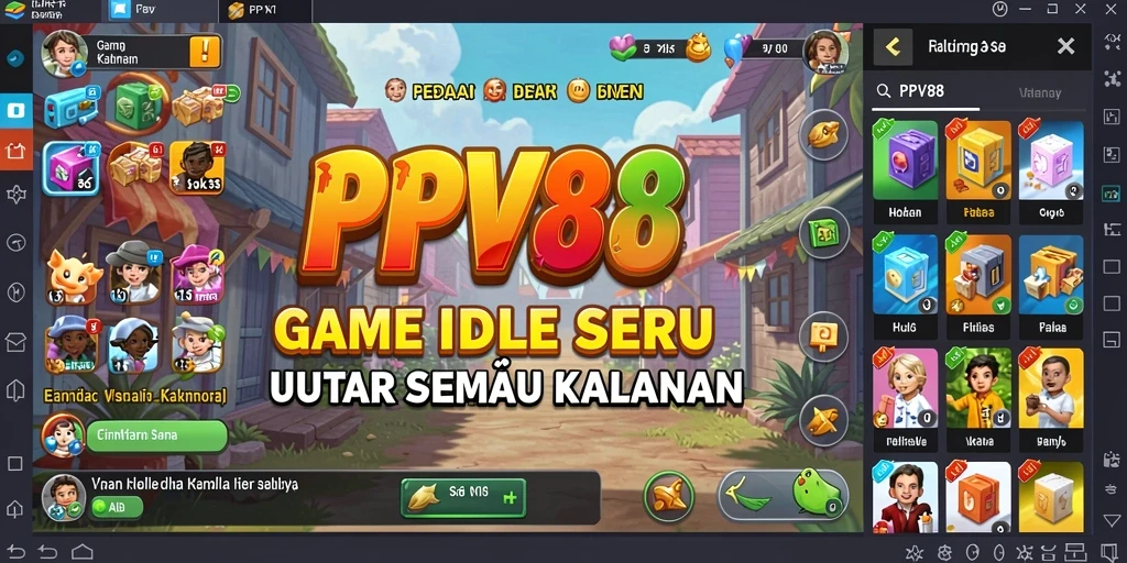 Tampilan gameplay PPV88 yang menarik dan interaktif.