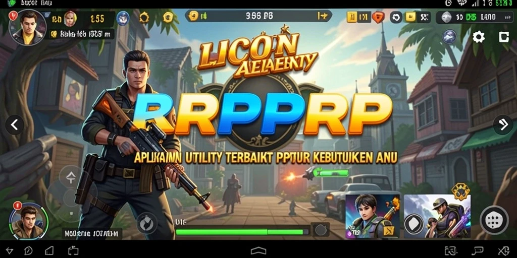 Tampilan antarmuka RPRPRP yang sederhana dan fungsional.