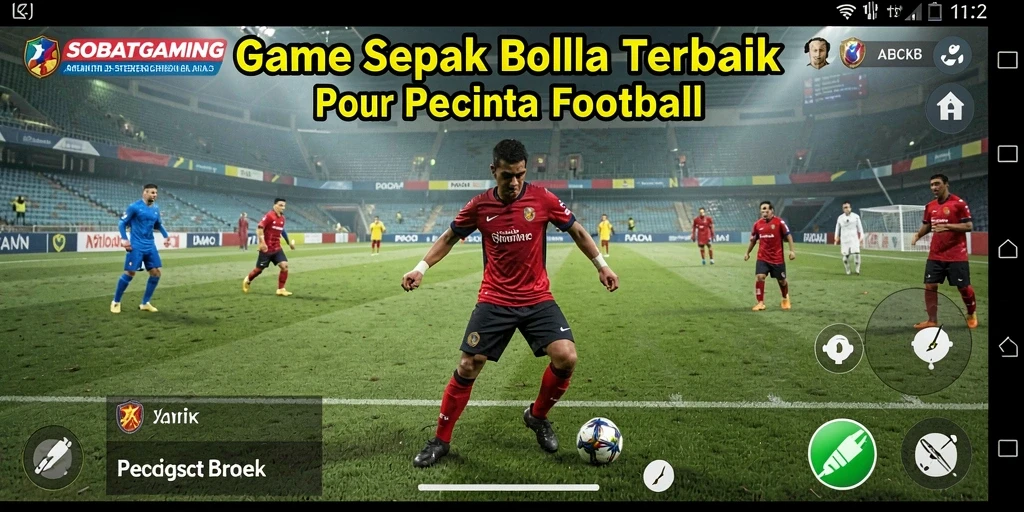 Tampilan gameplay yang seru dan mendebarkan dalam SOBATGAMING.