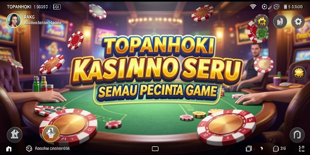 Tampilan gameplay TOPANHOKI yang mendebarkan dan menarik.