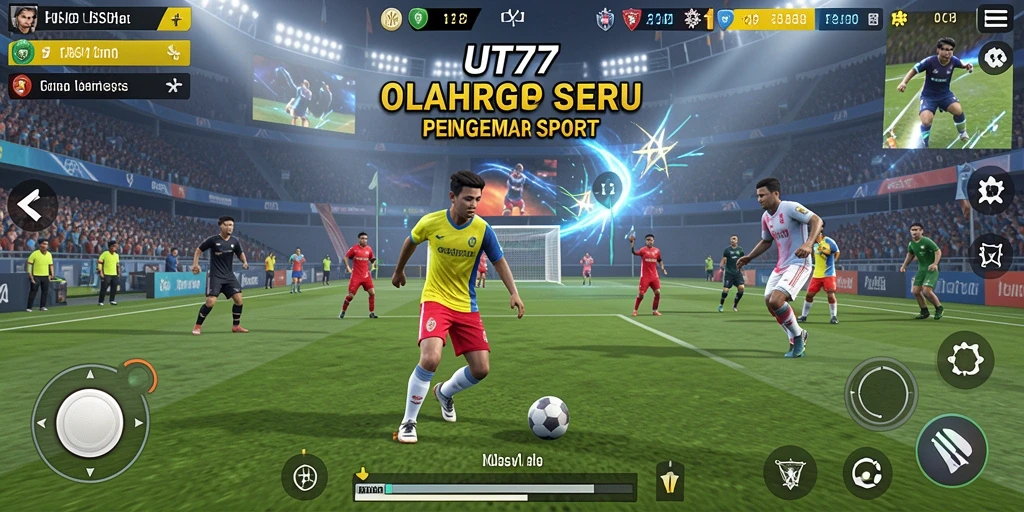 Tampilkan gameplay seru UT77 dengan berbagai cabang olahraga.